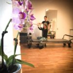 Osobní tréning pilates apparatus
